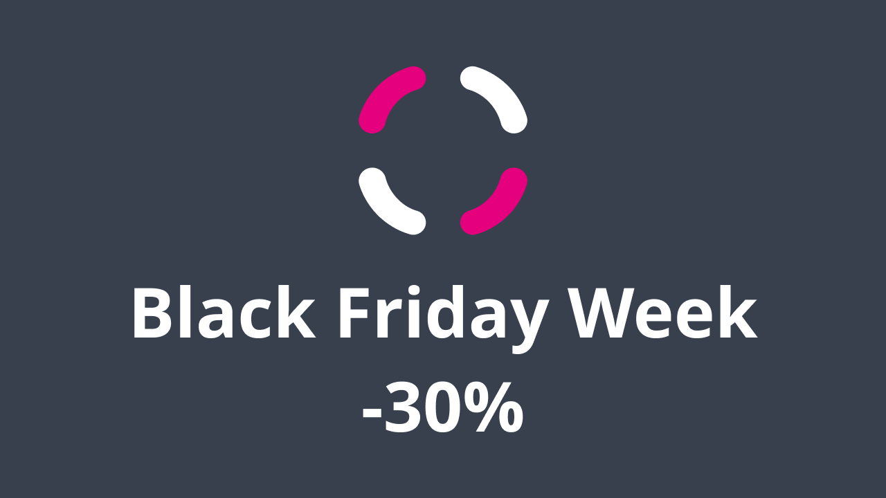 Black Friday Week Offer: -30%