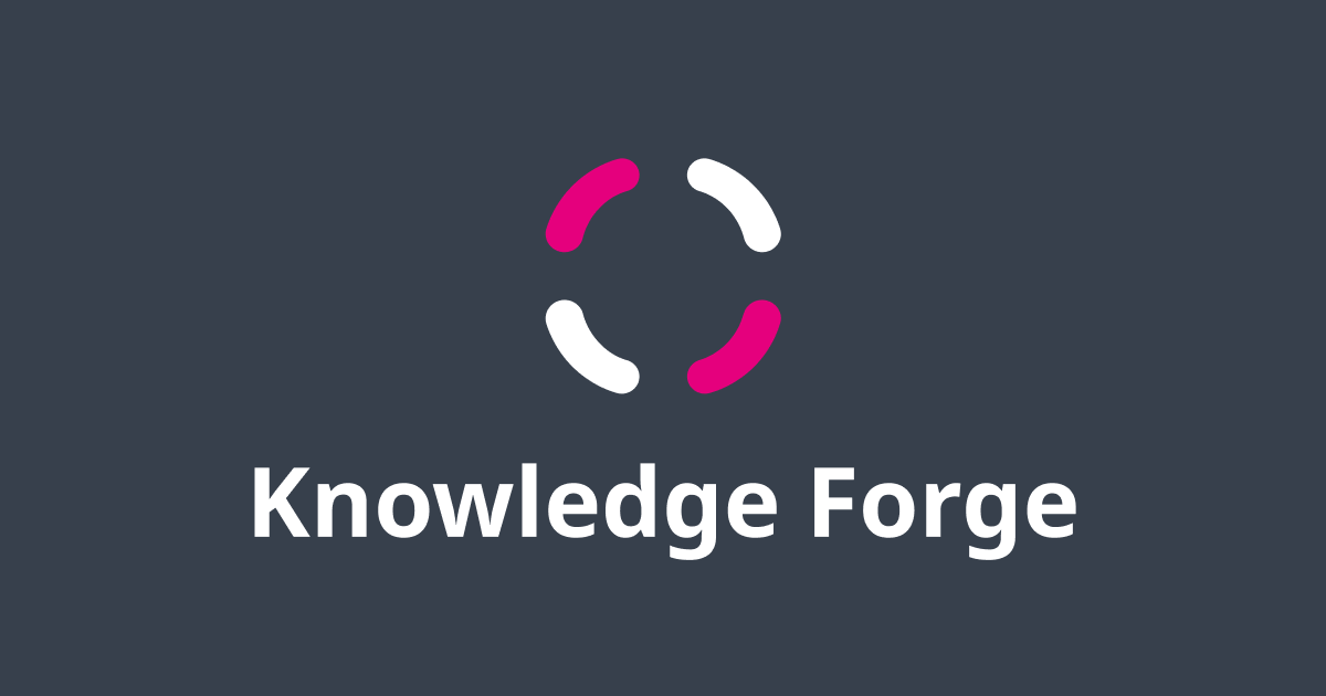Introducing the Knowledge Forge: Where Raw Information Becomes Powerful Knowledge
